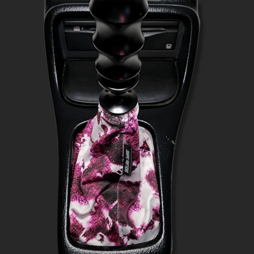 Plum Tie Dye Shift Boot