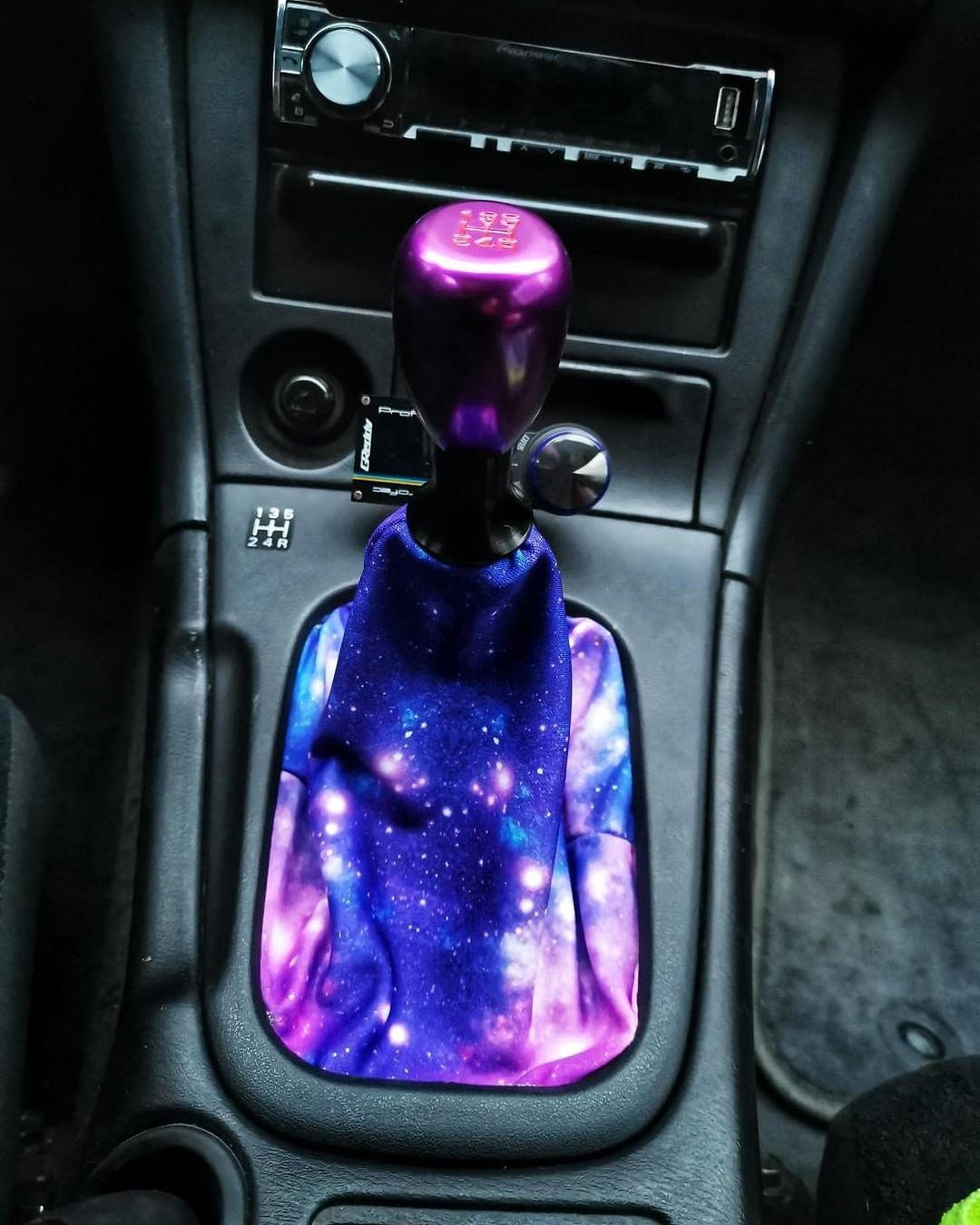 Purple Galaxy Shift Boot