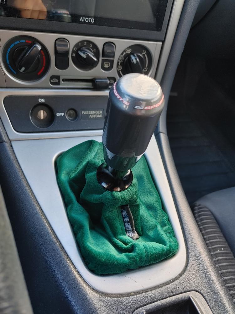 Green Velvet Shift Boot