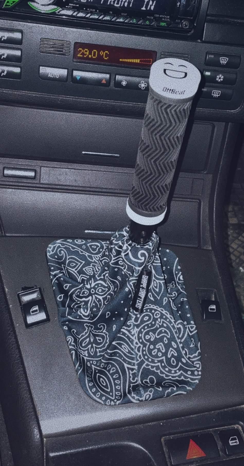 Black Paisley Shift Boot