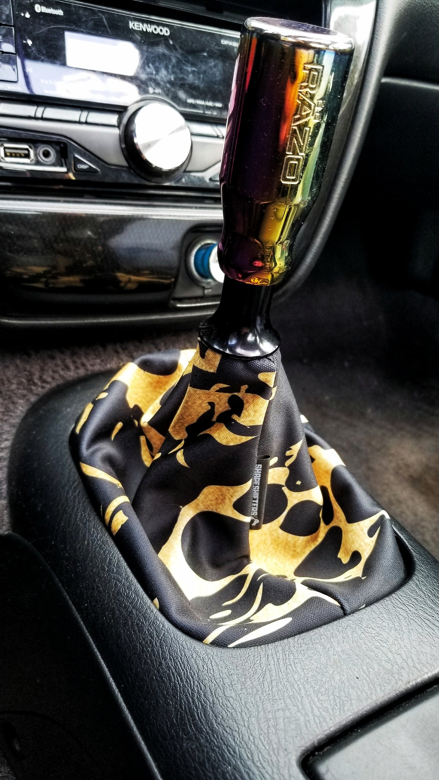 Gold Marble Shift Boot