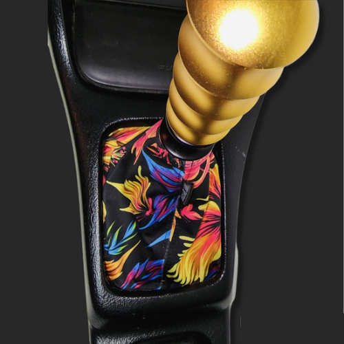 Neon Floral Shift Boot