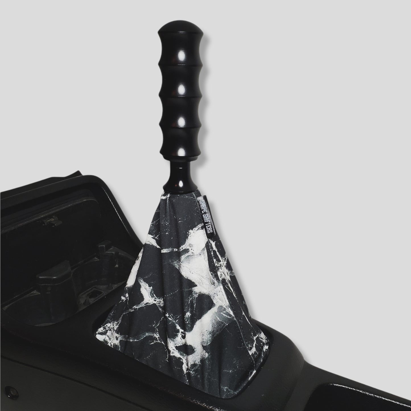 Black Marble Shift Boot