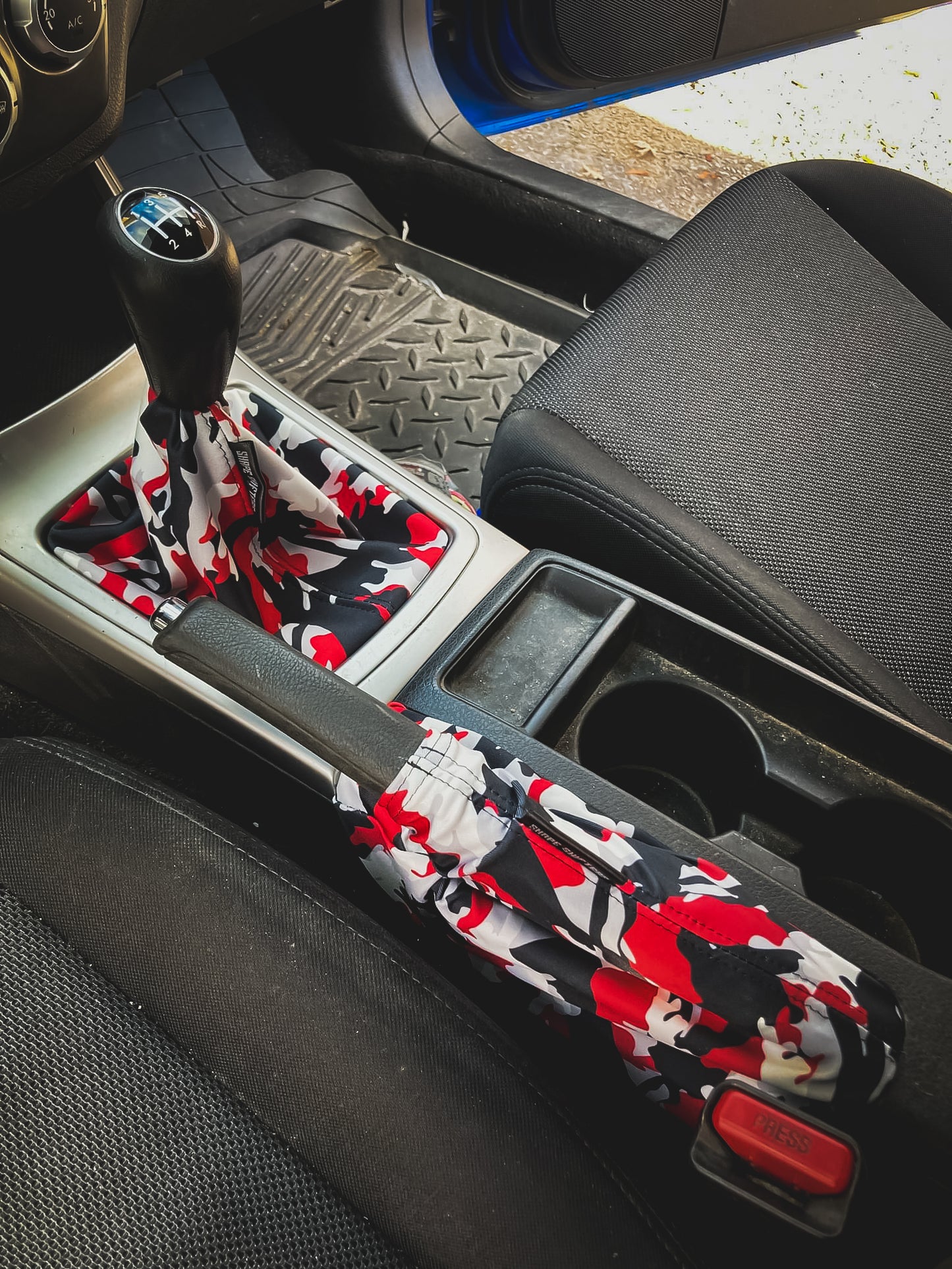 Red Camo Shift Boot